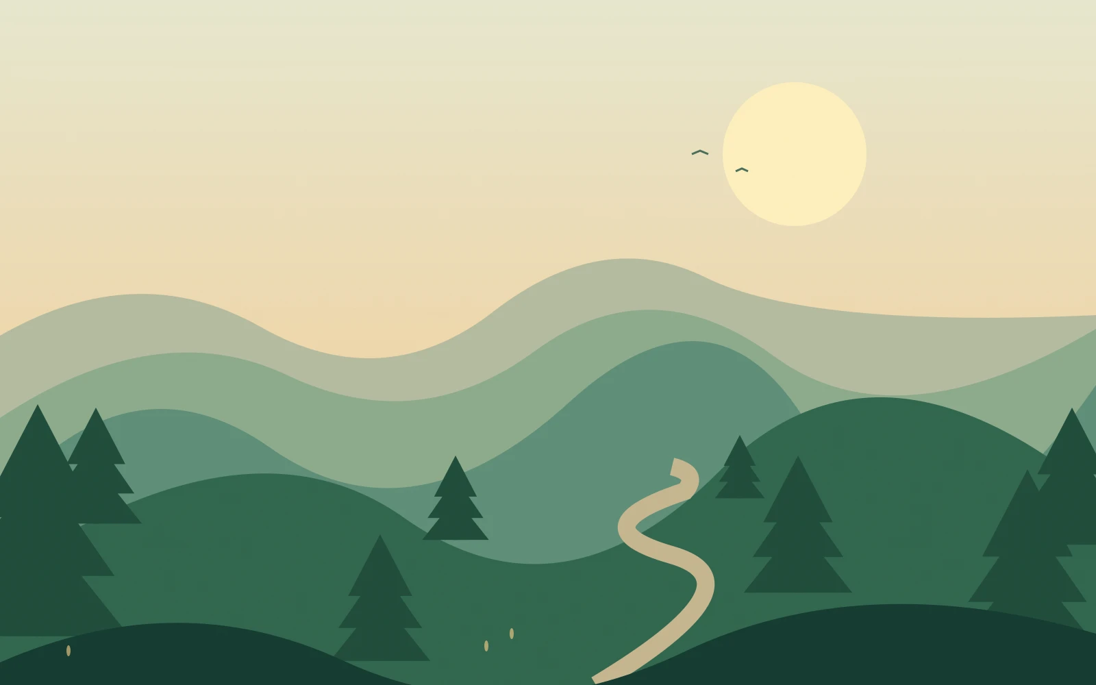 Autorská ilustrace: skály