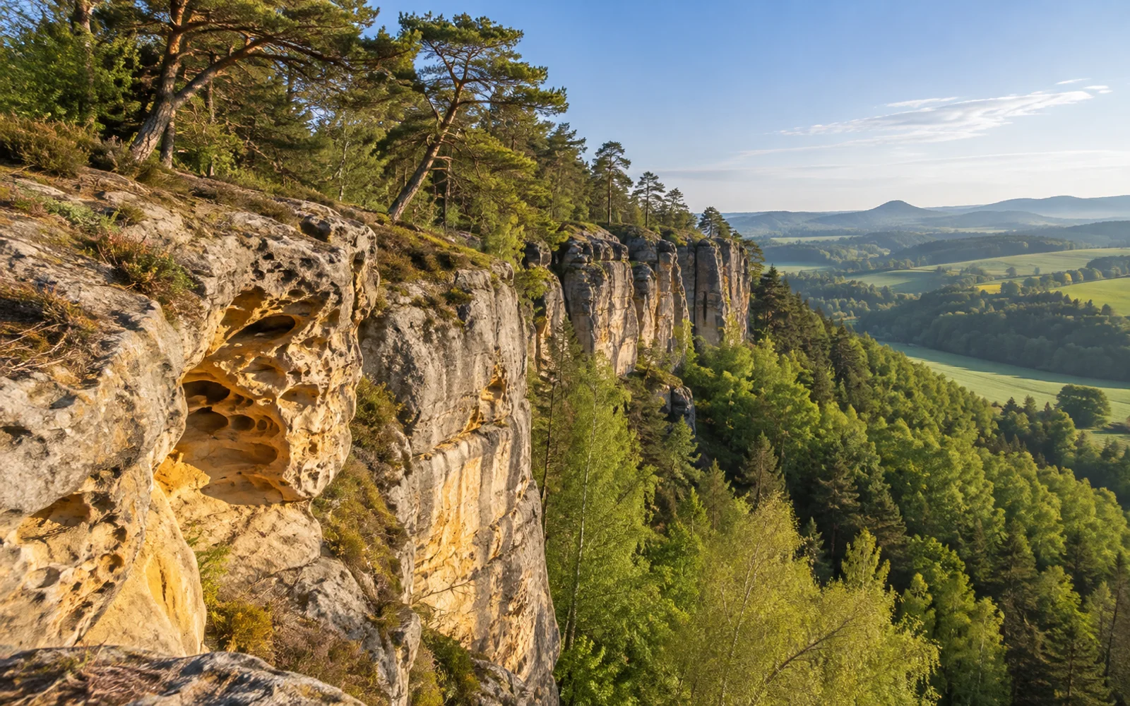Motyw pejzażu: skały